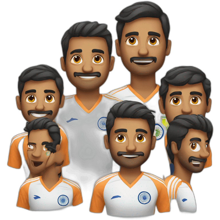 indian football team emoji