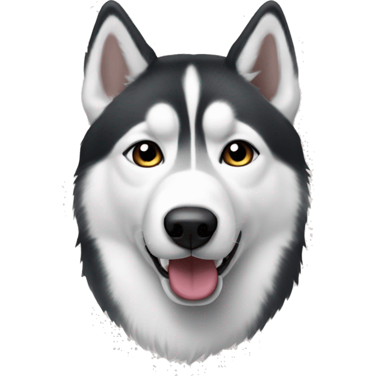 a sierian husky emoji