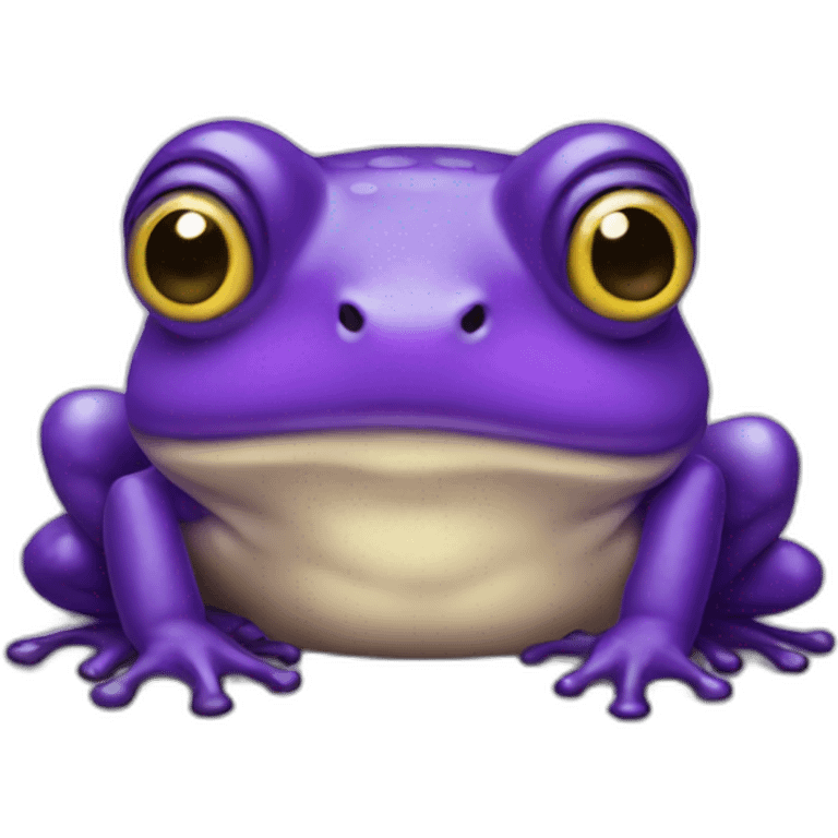 purple frog emoji