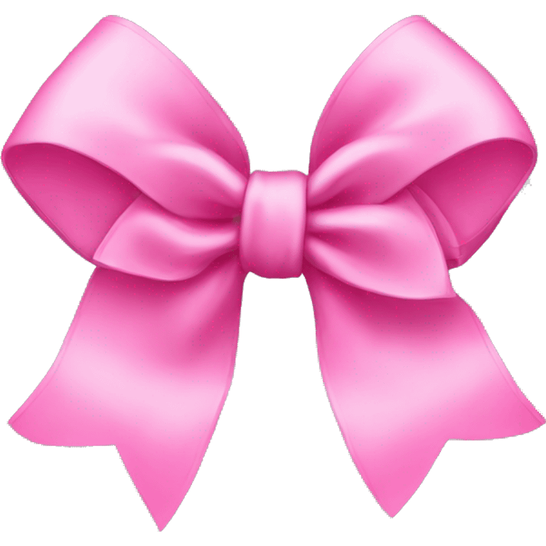 Pink bows emoji