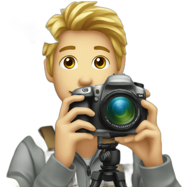 camera and nature photographer emoji