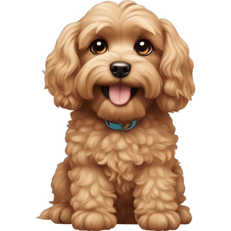 Cavoodle dog  emoji