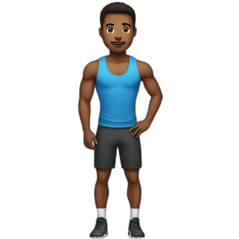 Gym boy emoji