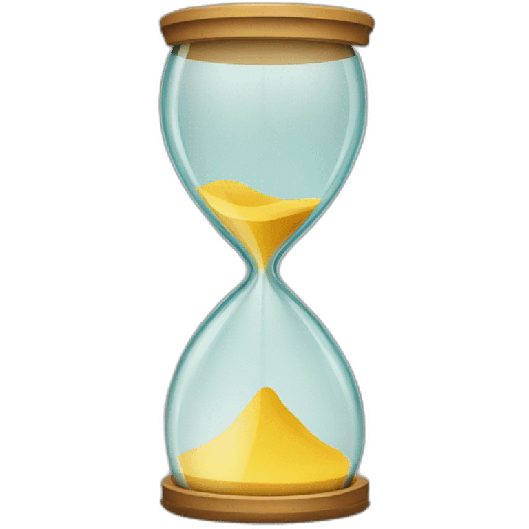 Hour glass emoji