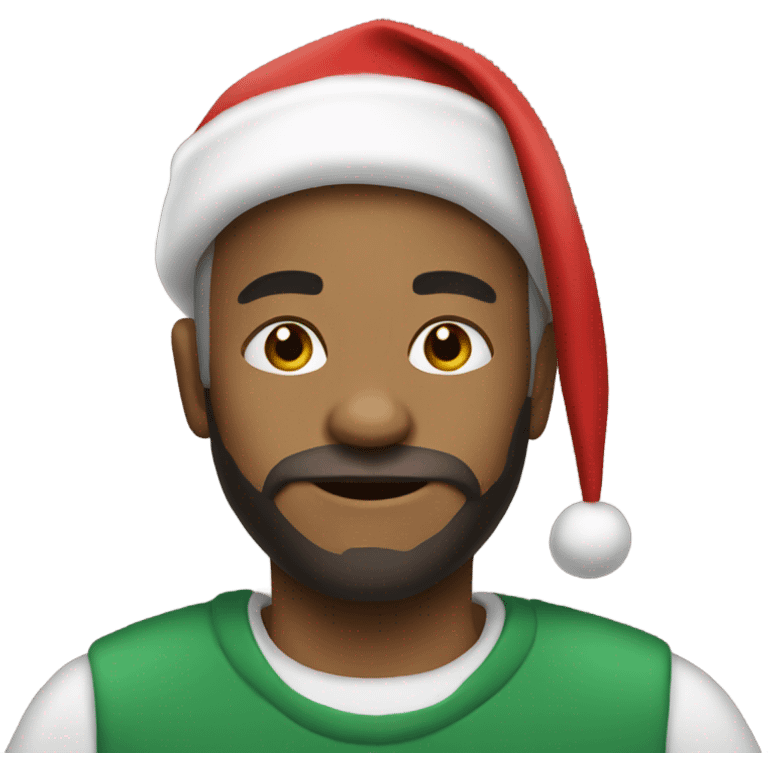 Picture of me as Santa  emoji