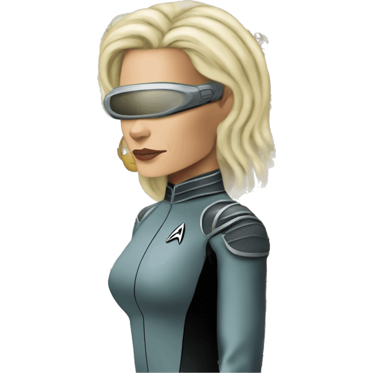 star trek borg seven of nine emoji