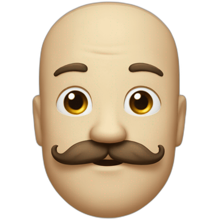 tonton Hi moustache emoji