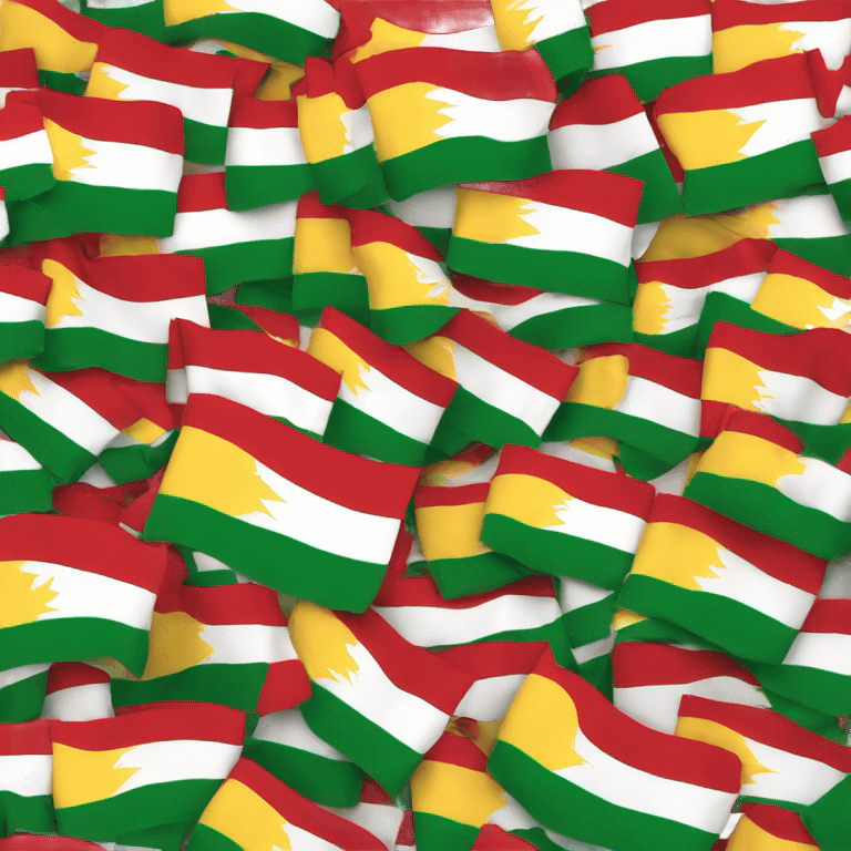 kurdistan flag emoji