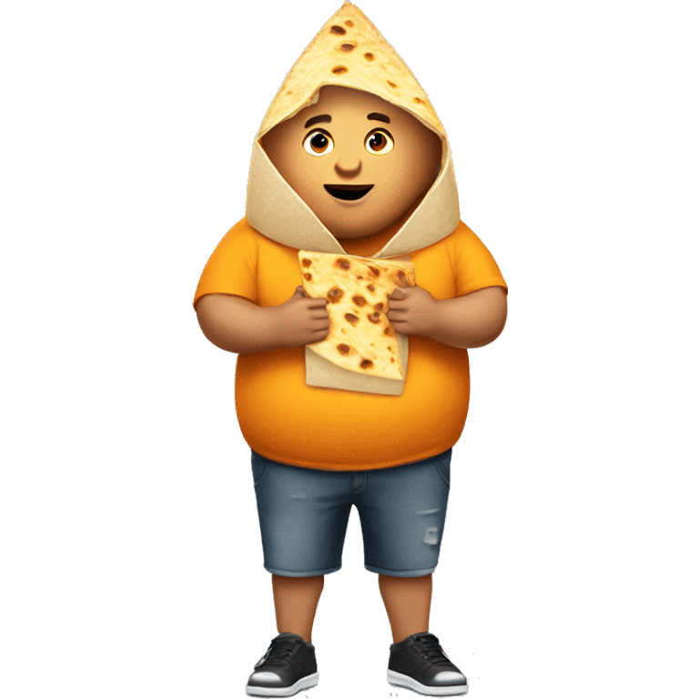 Fat Crunchwrap boy emoji