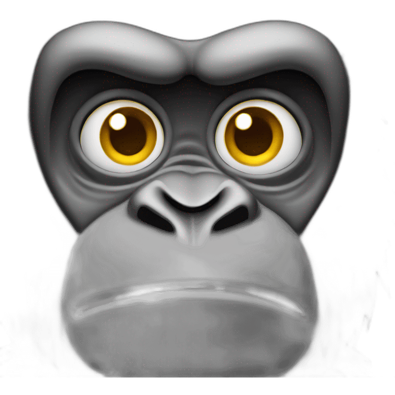 Singe sur gorille  emoji