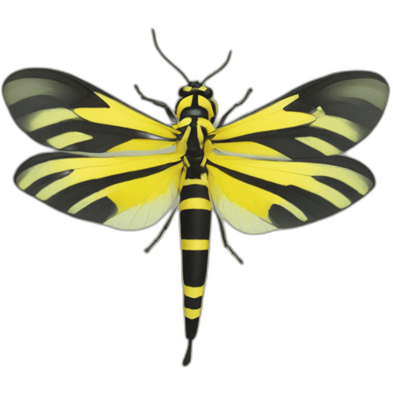 Yellow banded leucomelas emoji