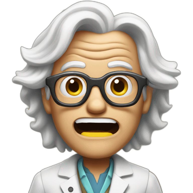 Doc brown surprised emoji