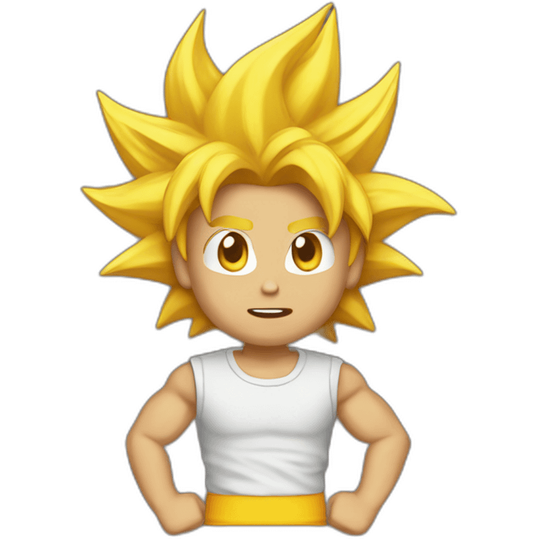 super sayain emoji