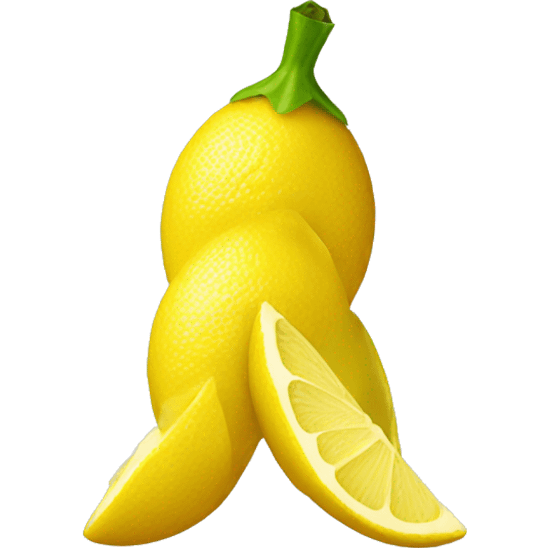 lemon peel emoji