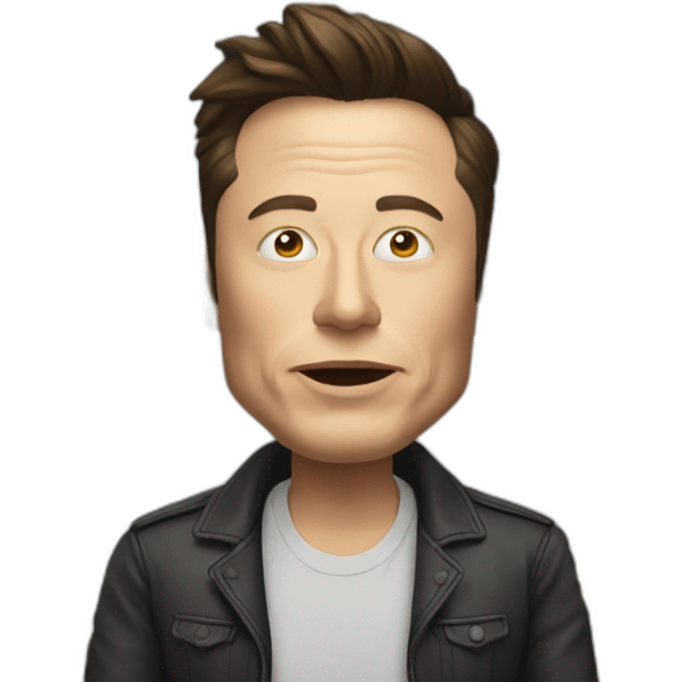 Elon musk qui fume emoji