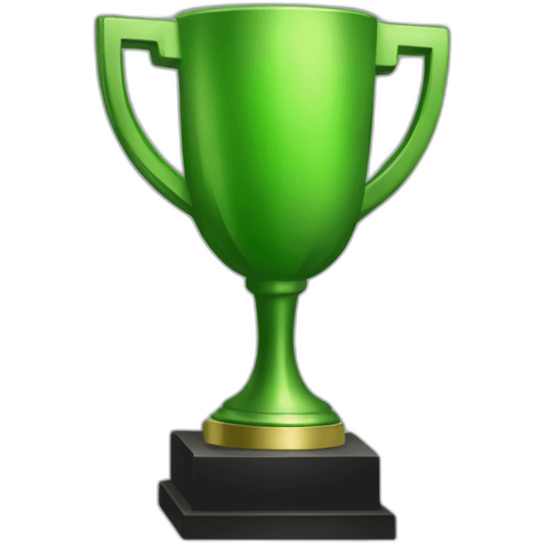 green trophy emoji