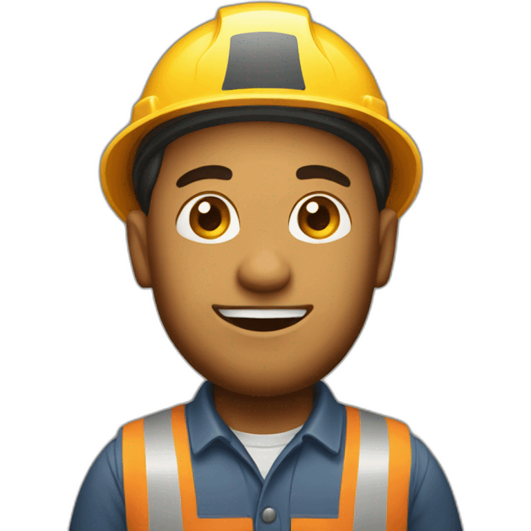 construction worker emoji