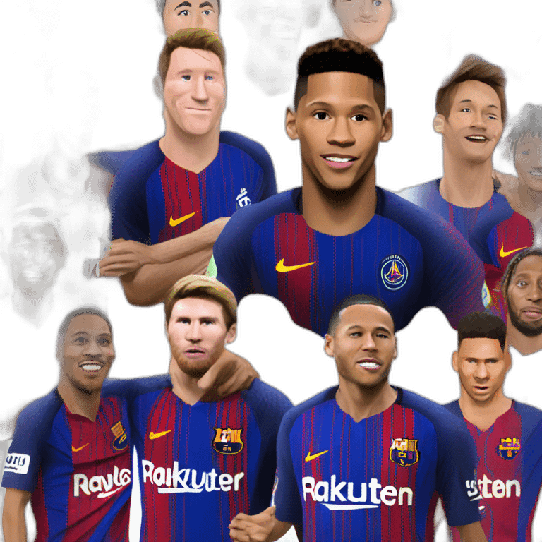 mbappé messi neymar emoji