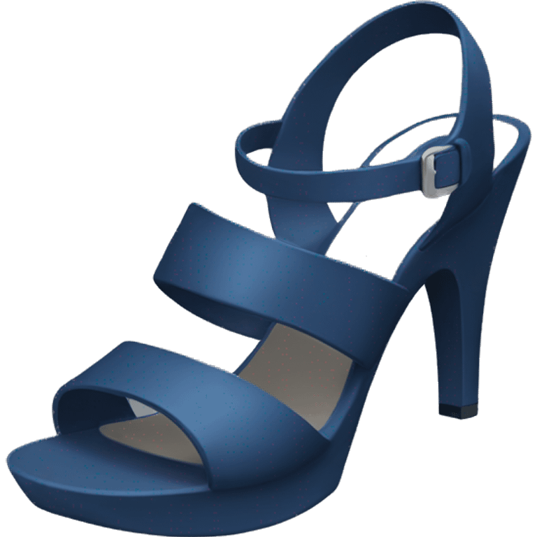 Dark blue sandals emoji