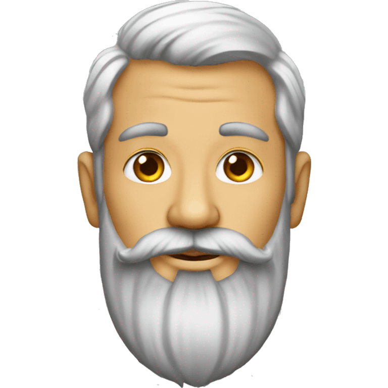 Long beard tattoo artist emoji