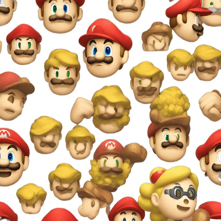 Mario Bros emoji