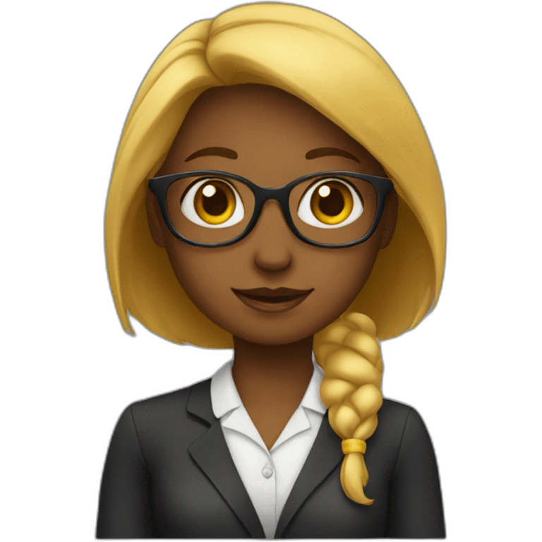 girl-teacher-blackboard emoji