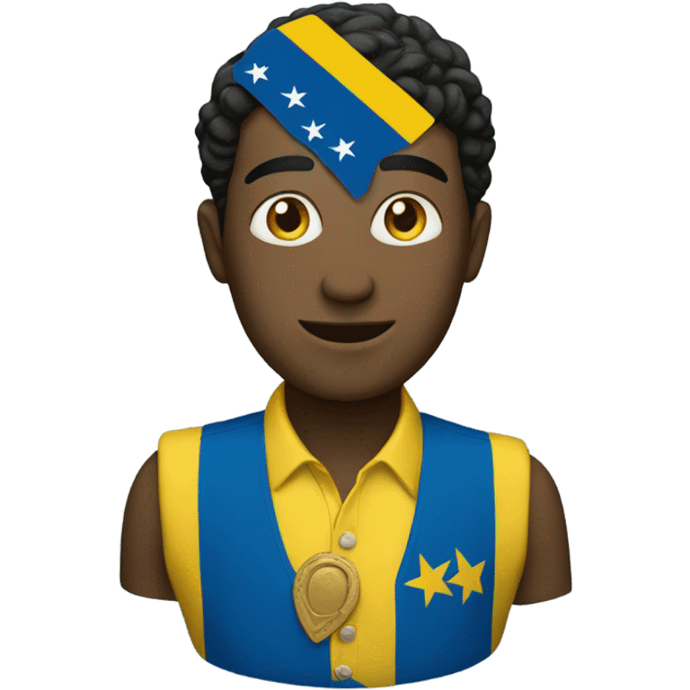 man with barbados flag emoji