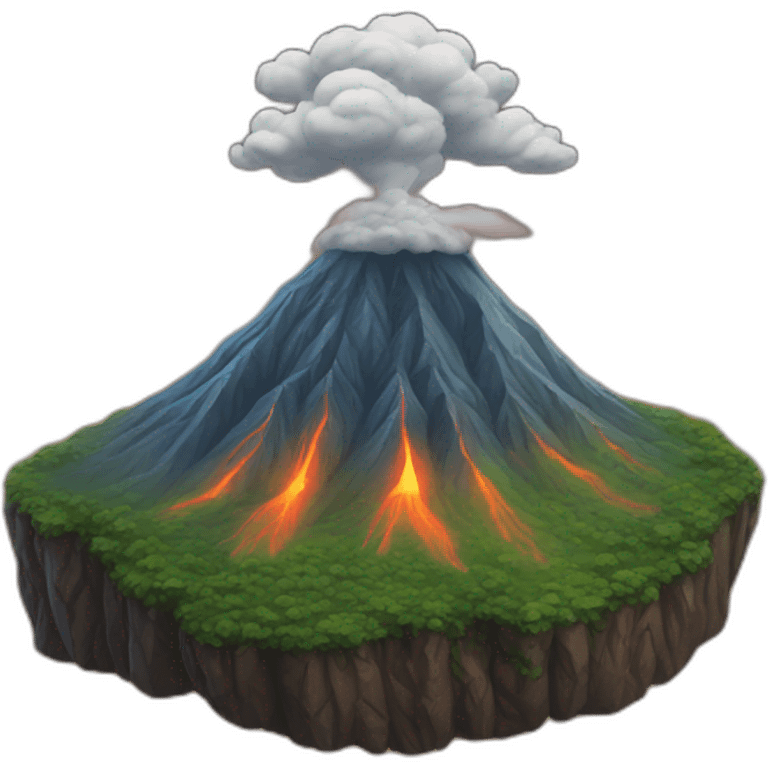 Volcán  emoji