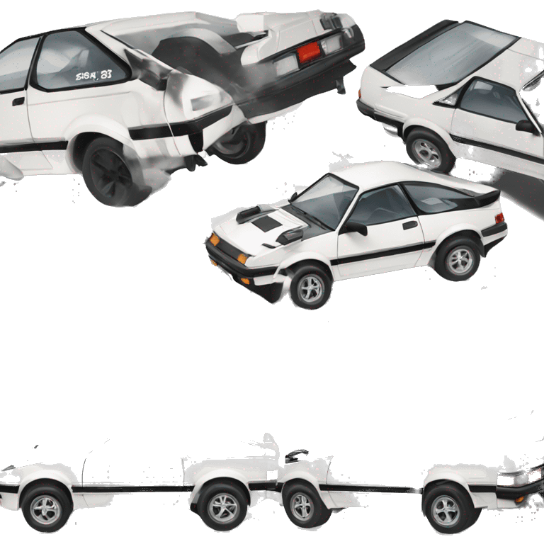 TOYOTA AE85 emoji