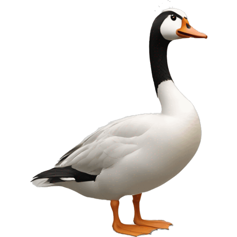 goose angry open moutch emoji