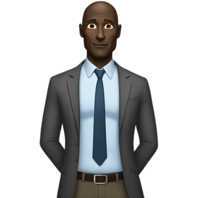 Lance reddick without glasses emoji