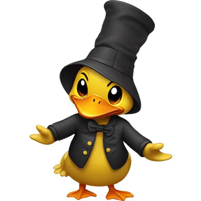 dabbing duck emoji