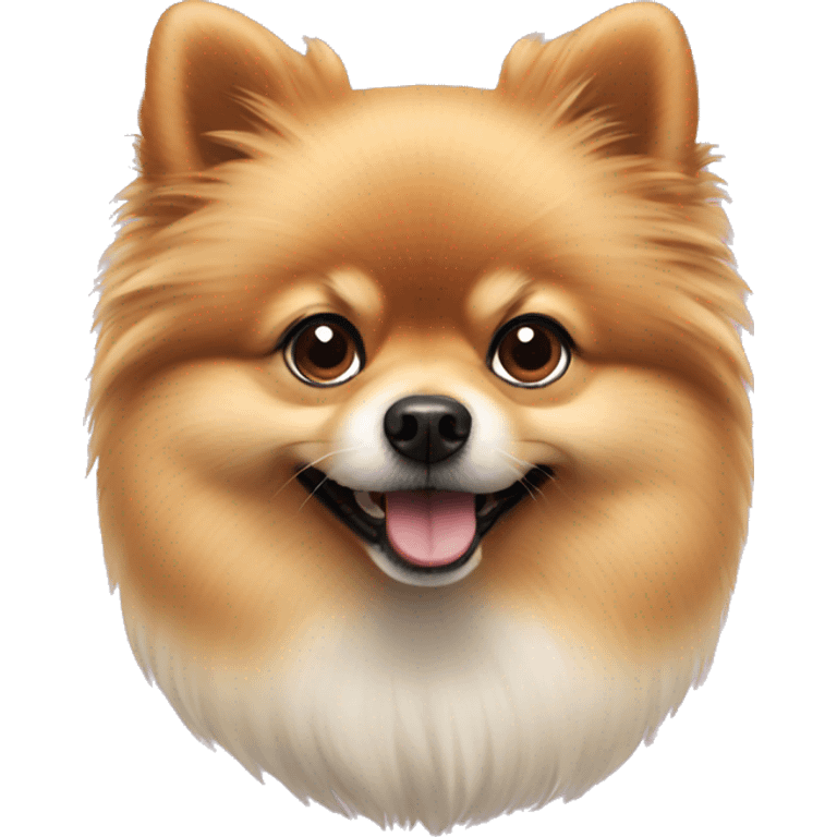 Pomeranian dog emoji