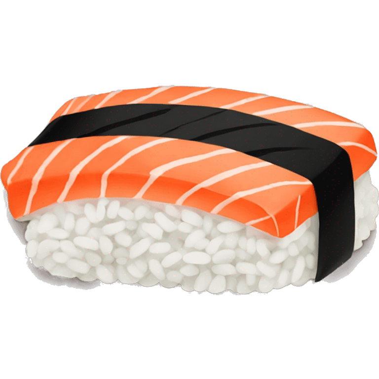 Salmon sushi emoji