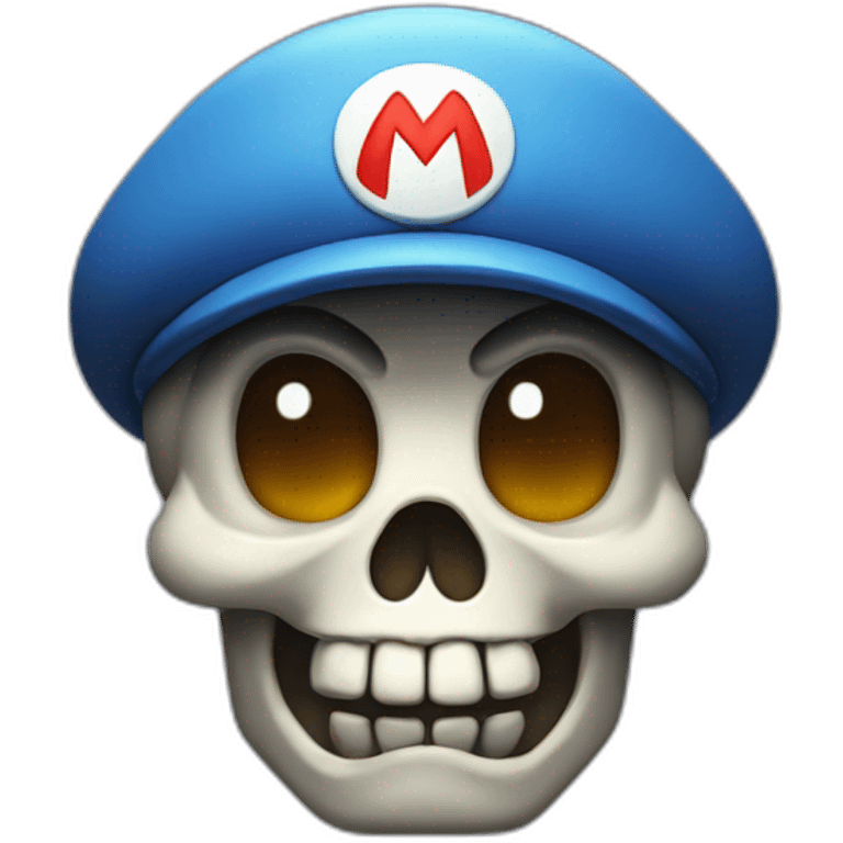 super mario skull emoji