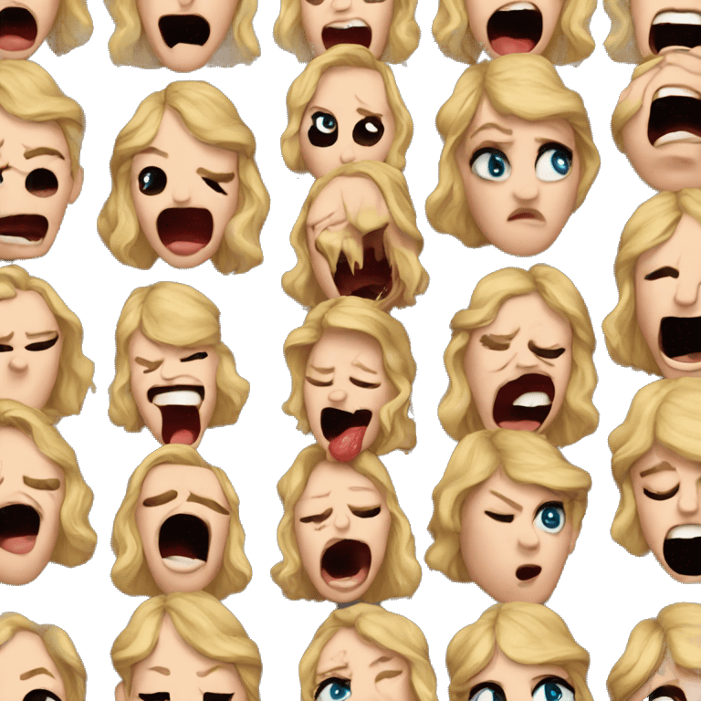 Taylor Swift crying emoji