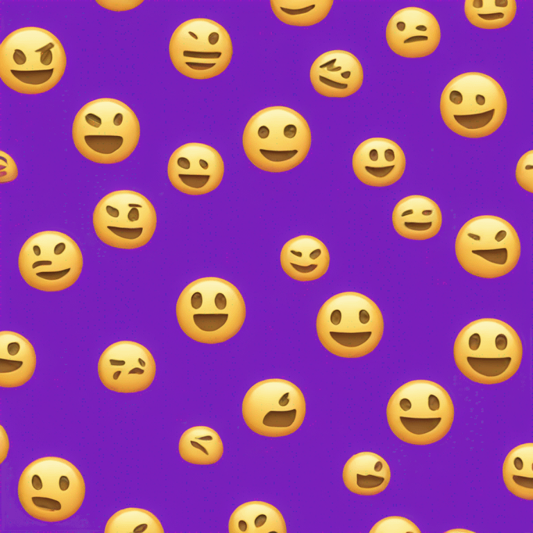 purple web emoji emoji