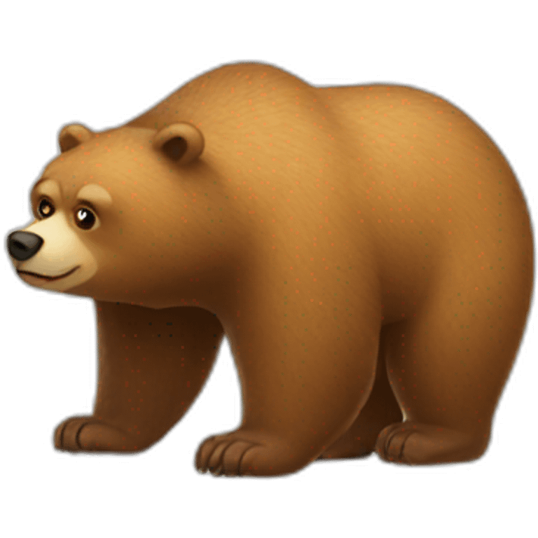 bear who fart emoji