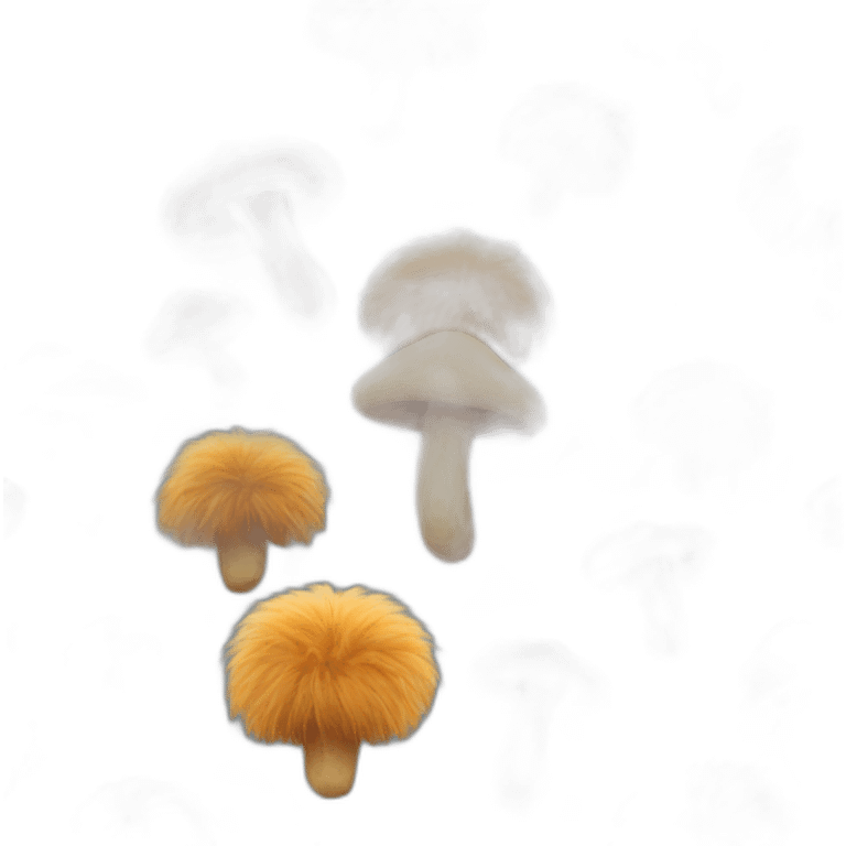 lion's mane mushrooms emoji