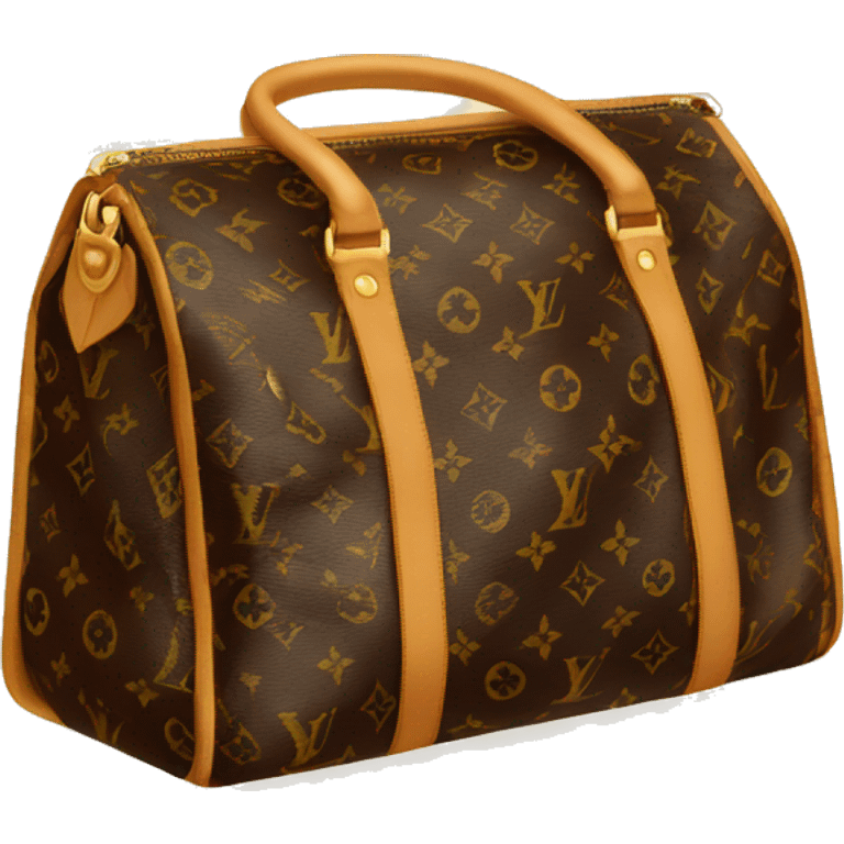 Louis Vuitton tote bag emoji