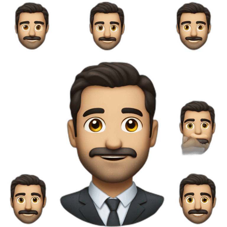 Kenan İmirzalıoğlu bıyıklı emoji