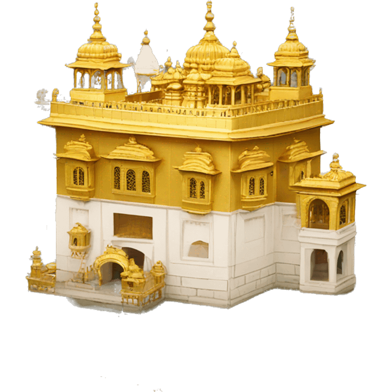 Golden temple of Amritsar  emoji