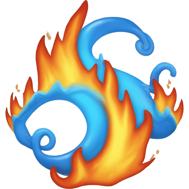 fire + water combined emoji