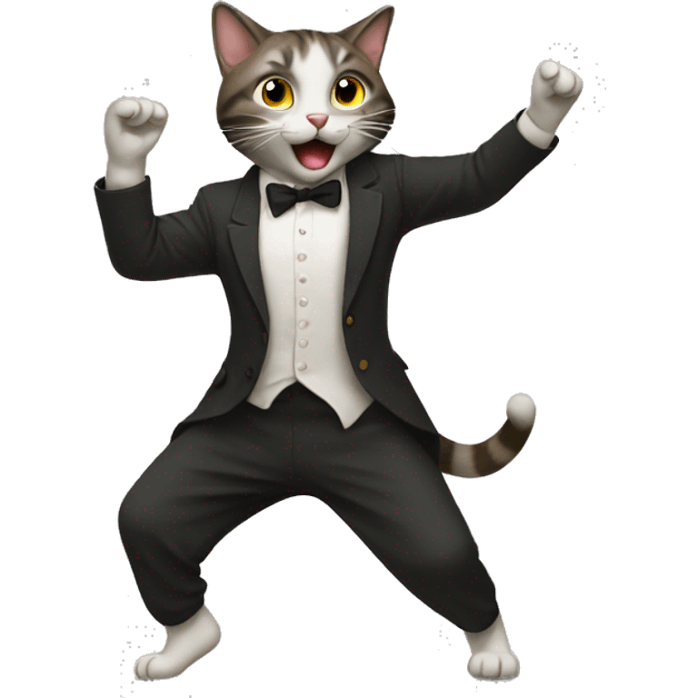 cat dancing emoji