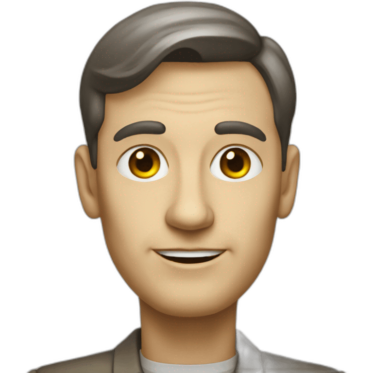 A turing man emoji