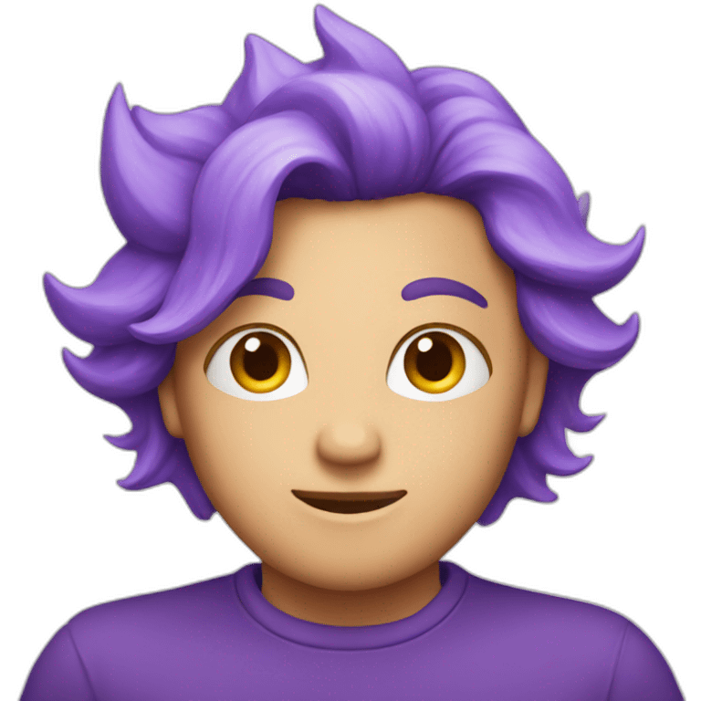 Purple star emoji