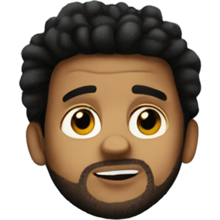 The Weeknd but he is a bee emoji