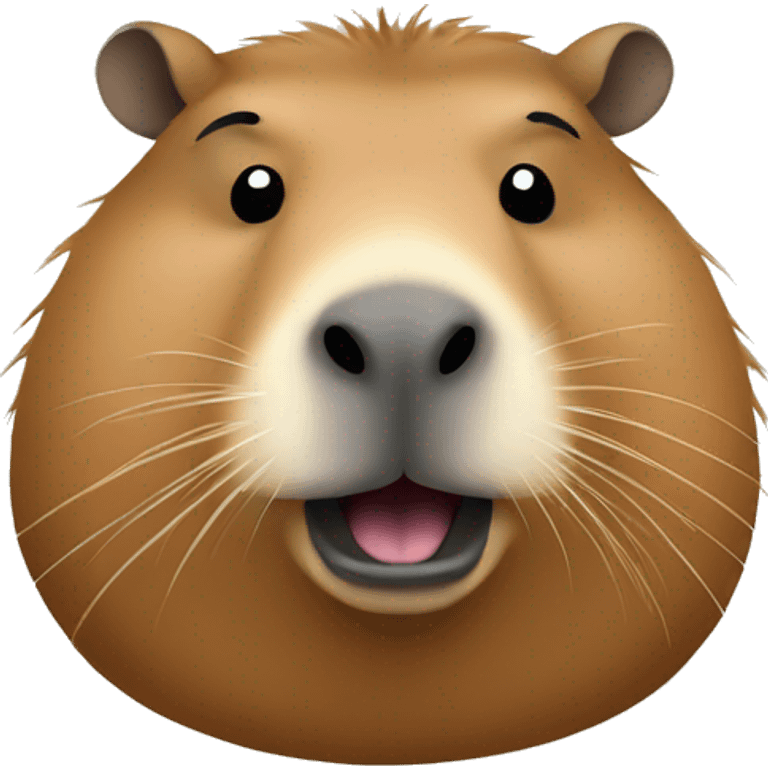 Fat capybara  emoji