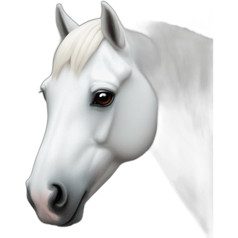 white horse emoji