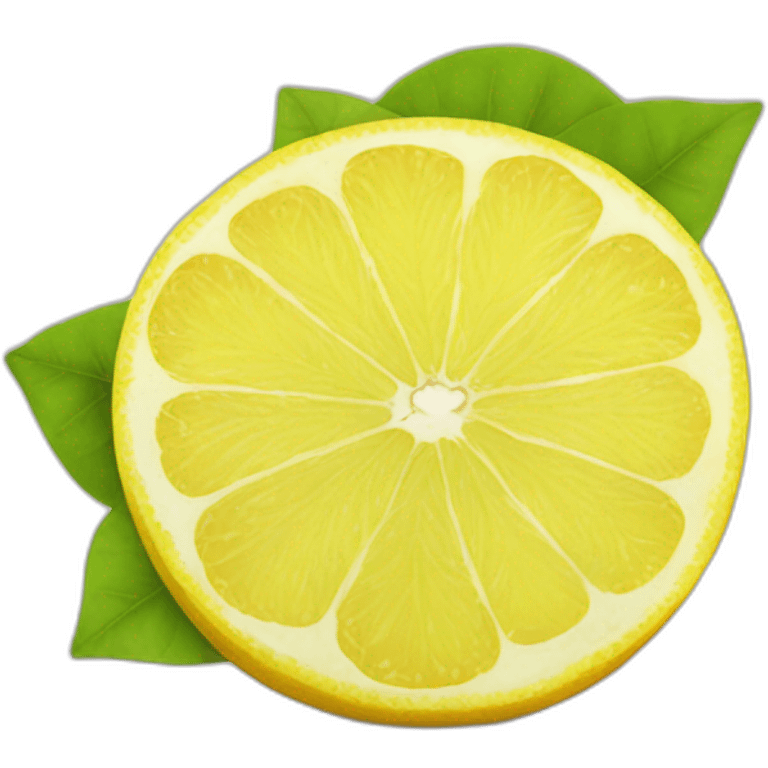 Citron couper emoji